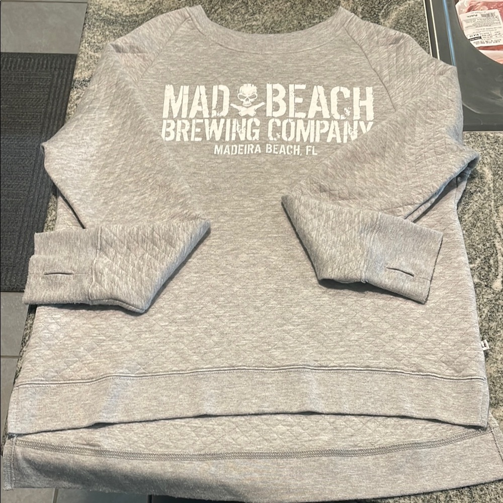 Gray Mad Beach Brewing Company Sweatshirt